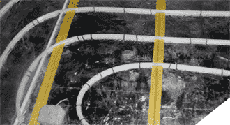 管道間距大，地暖施工差