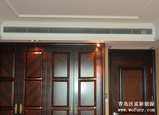沃富地源熱泵中央空調(diào)系統(tǒng)風(fēng)機盤管末端，沃富新能源
