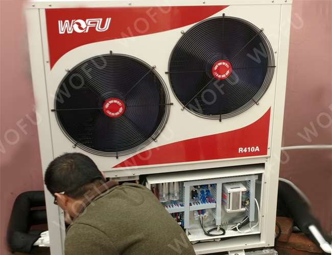 青島空氣源熱泵廠家,空氣能熱泵，青島沃富新能源科技有限公司