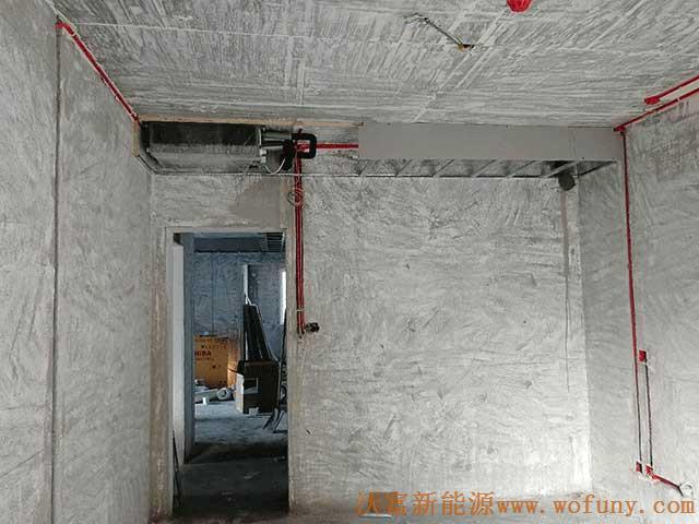 青島科技大學(xué)科翠苑大平層公寓多聯(lián)機(jī)中央空調(diào)系統(tǒng)施工&mdash;&mdash;室內(nèi)機(jī)安裝整體示意圖