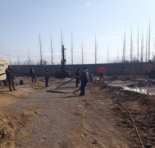 學校地源熱泵中央空調(diào)系統(tǒng)